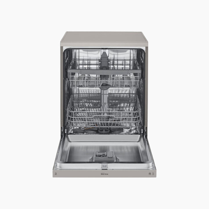LG QuadWash Dishwasher 14 Place Settings Platinum Silver