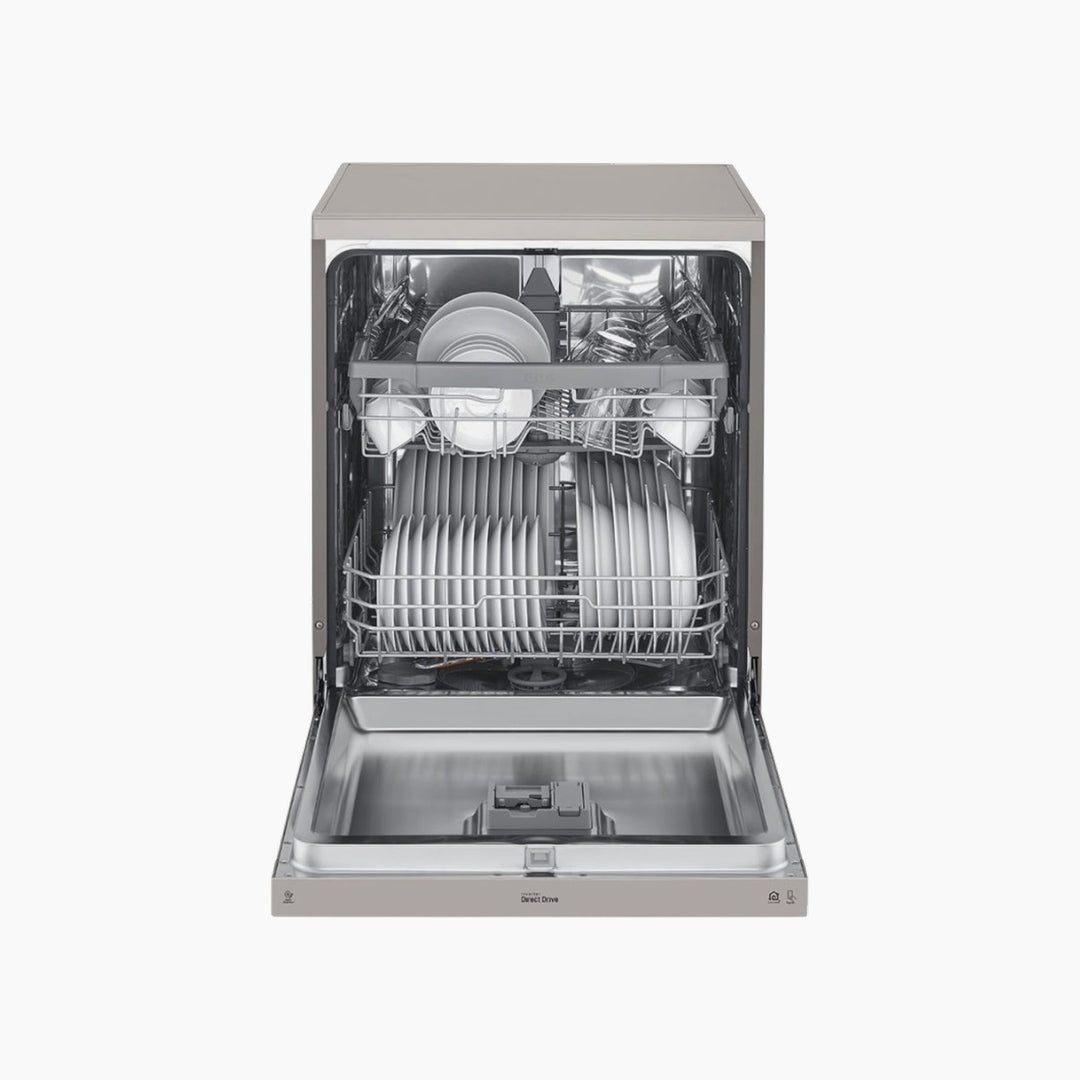 LG QuadWash Dishwasher 14 Place Settings Platinum Silver