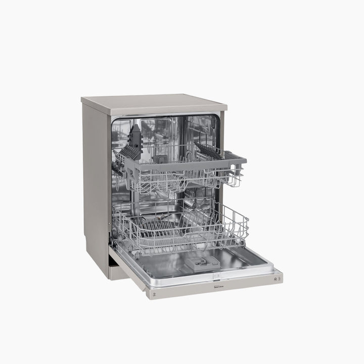 LG QuadWash Dishwasher 14 Place Settings Platinum Silver
