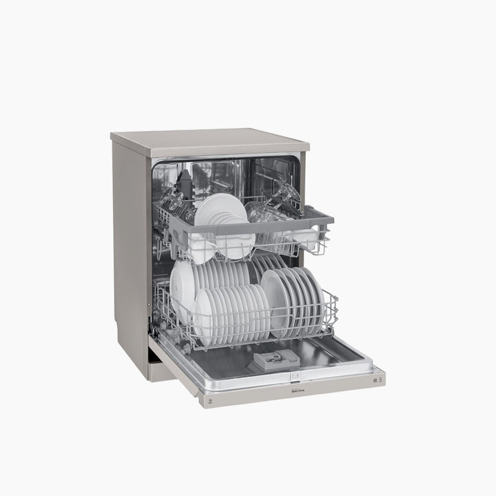 LG QuadWash Dishwasher 14 Place Settings Platinum Silver