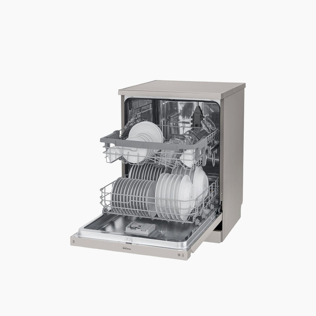 LG QuadWash Dishwasher 14 Place Settings Platinum Silver