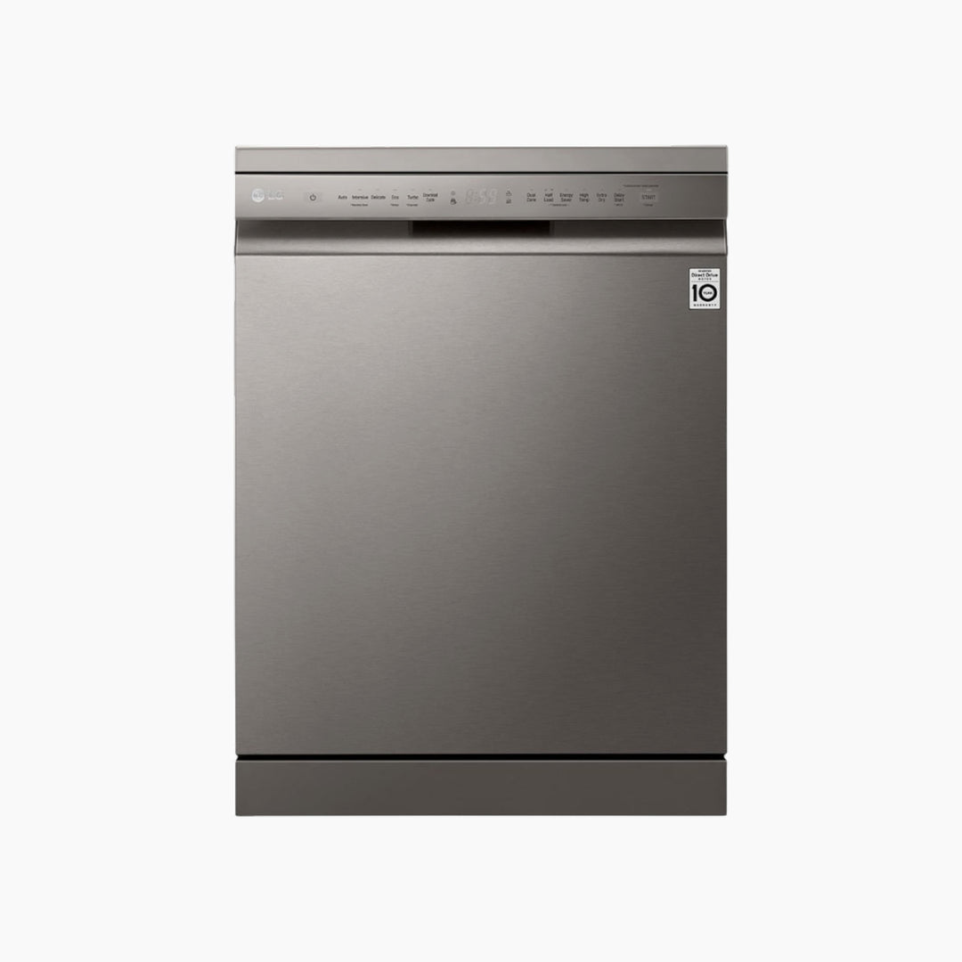 LG QuadWash Dishwasher 14 Place Settings Platinum Silver