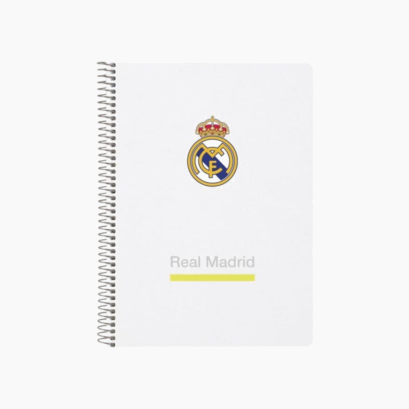 دفتر ساڤتا 80 صفحة. غلاف مقوى، تصميم ريال مدريد الرسمي 25/26