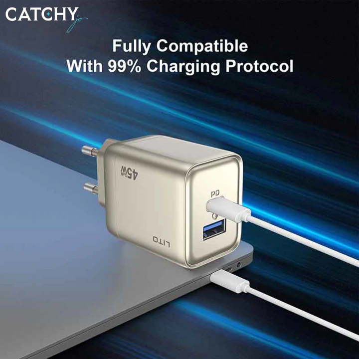 LITO LC05 45W fast phone charger adapter