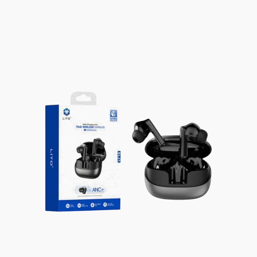 LITO LT-T10 ANC wireless earbuds with Bluetooth V5.4