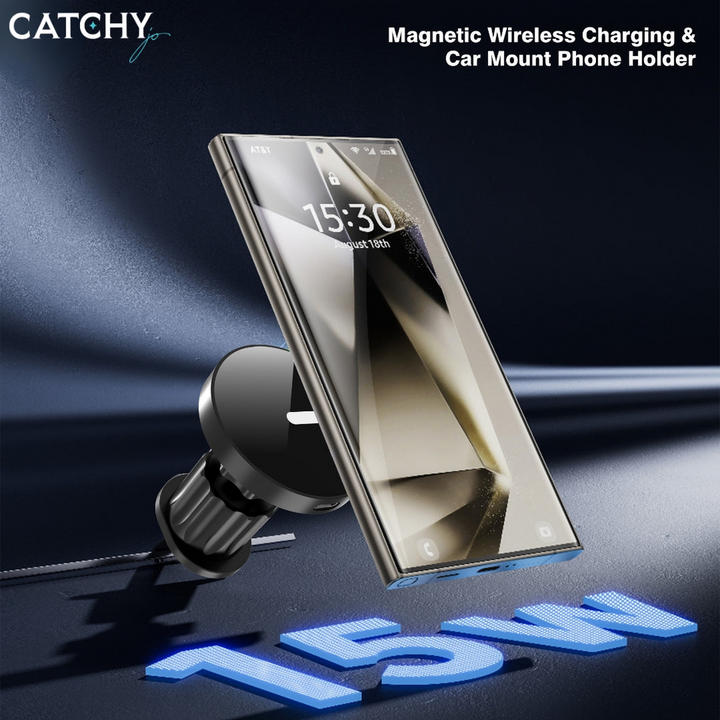 LITO LT-W04 15W magnetic wireless car phone charger
