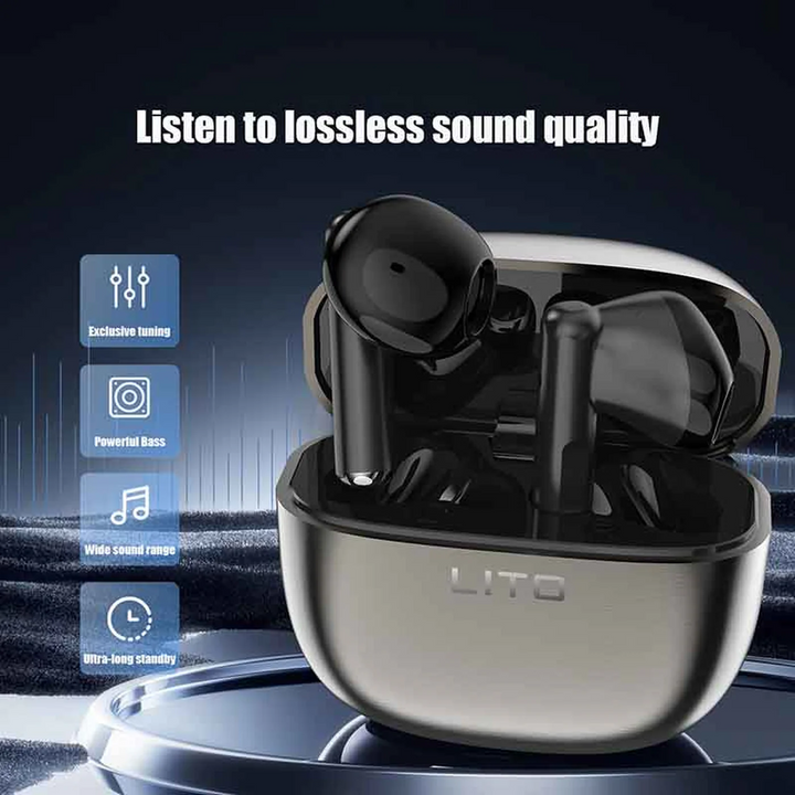 LITO LT T11 wireless earphones with premium metal shell