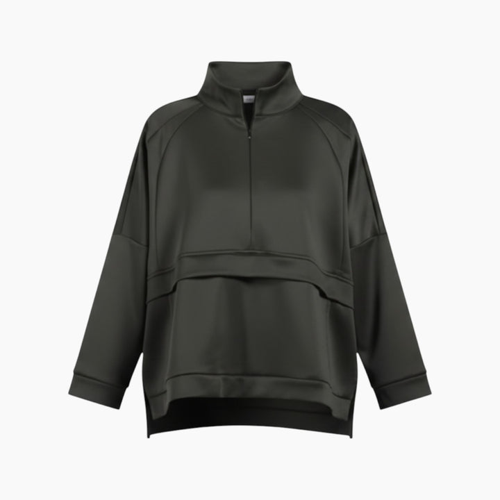 L Official Quarter Zipped Hoodie