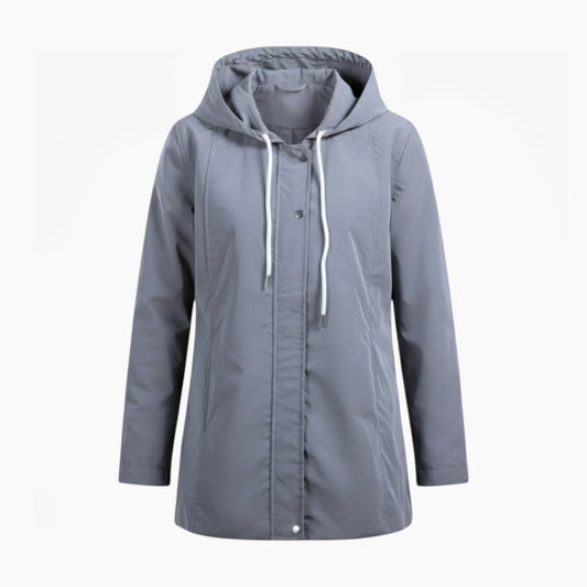 L Official Grey Waterproof Jacket
