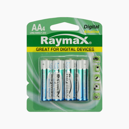Raymax OEM Private Label 1.5v Battery LR6 2700mAh Double a AA Battery Digital Alkaline Battery