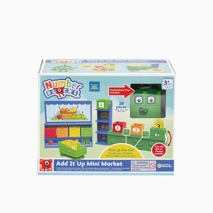 LR Numberblocks أضفها إلى السوق المصغر