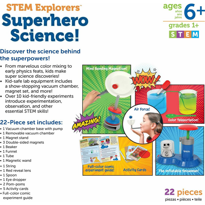 LR Stem Explorers: Superhero Science Lab
