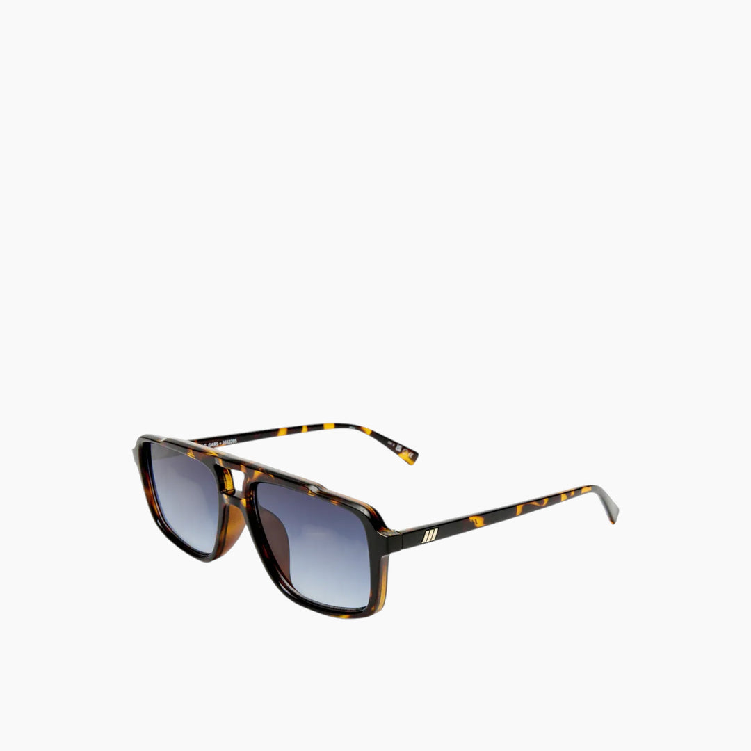 Le Specs Le Gars Brown Sunglasses - HUNA