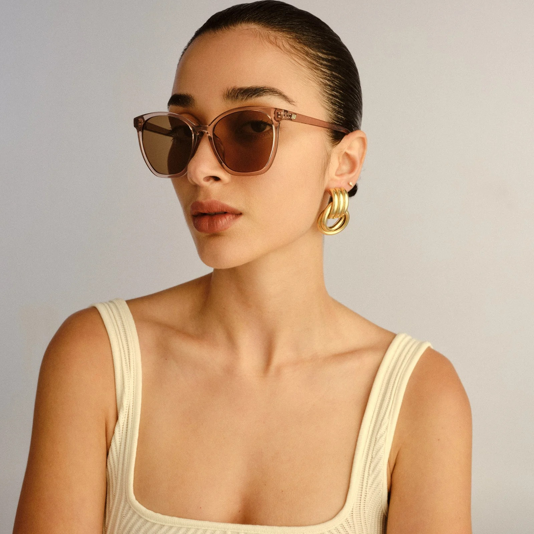 Le Specs Nirvana Rosewater Female Cat-Eye Sunglasses