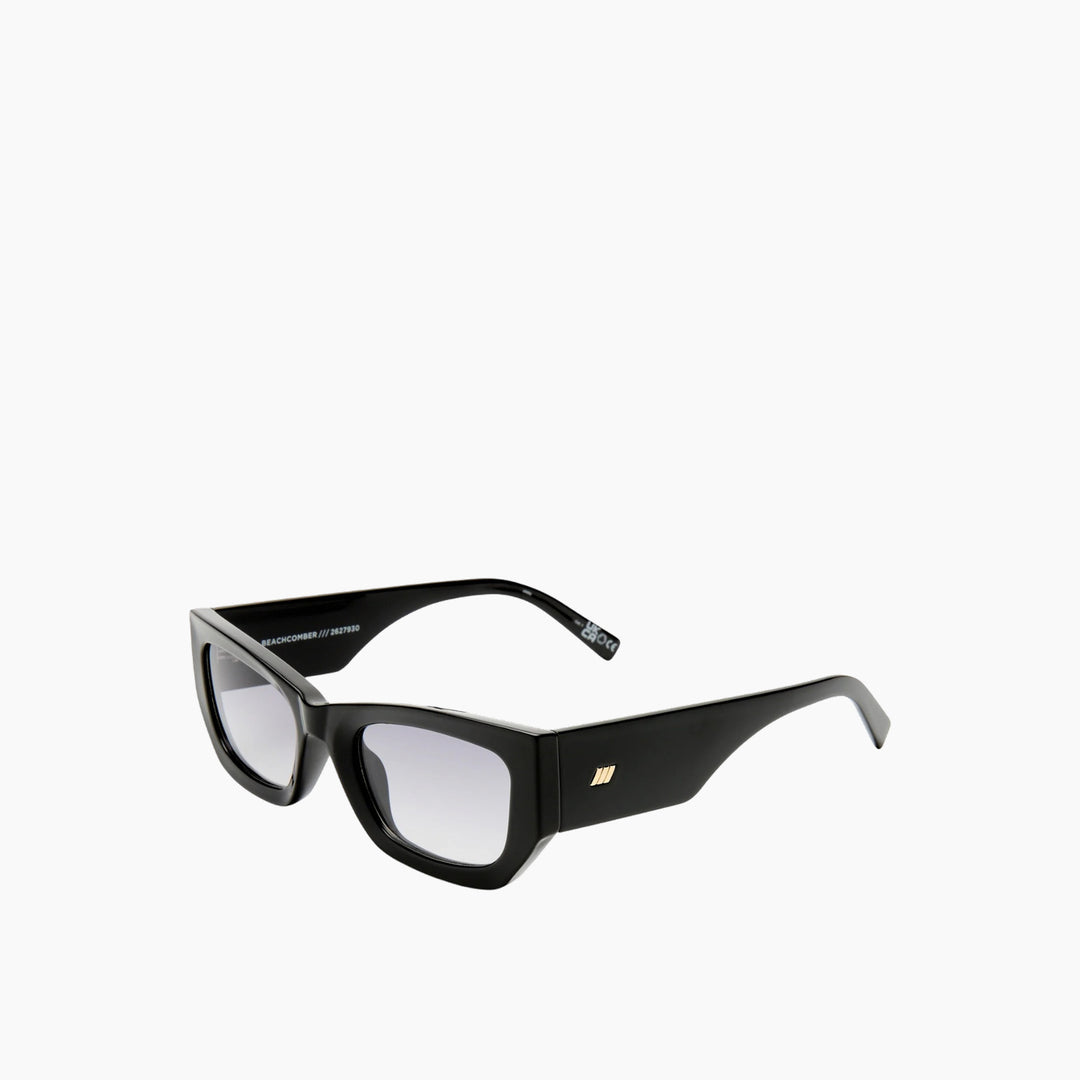 Le Specs Beachcomber Black Sunglasses - HUNA