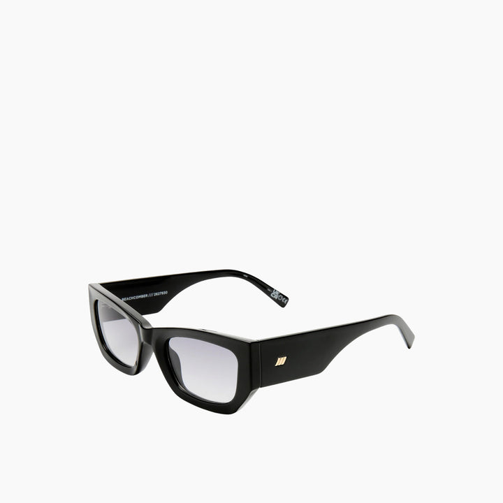 Le Specs Beachcomber Black Sunglasses - HUNA