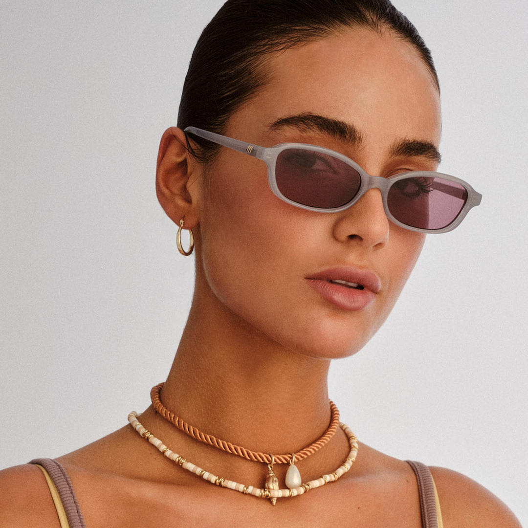 Le Specs Honey Pot Rectangle Sunglasses