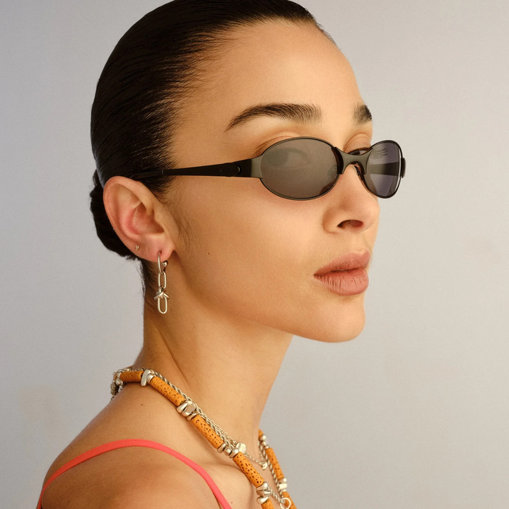 Le Specs Frostbite Uni-Sex Oval Sunglasses