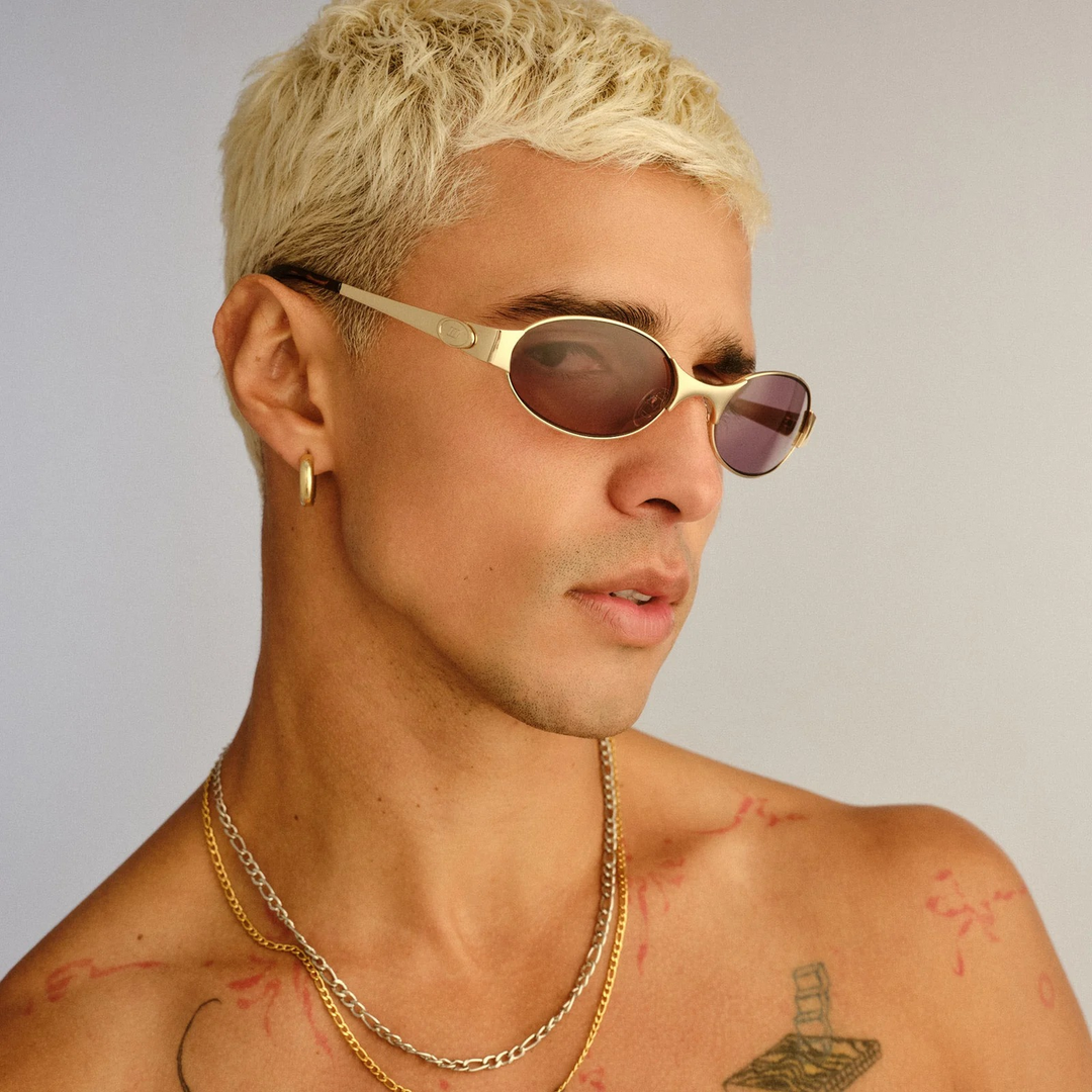 Le Specs Frostbite Uni-Sex Oval Sunglasses