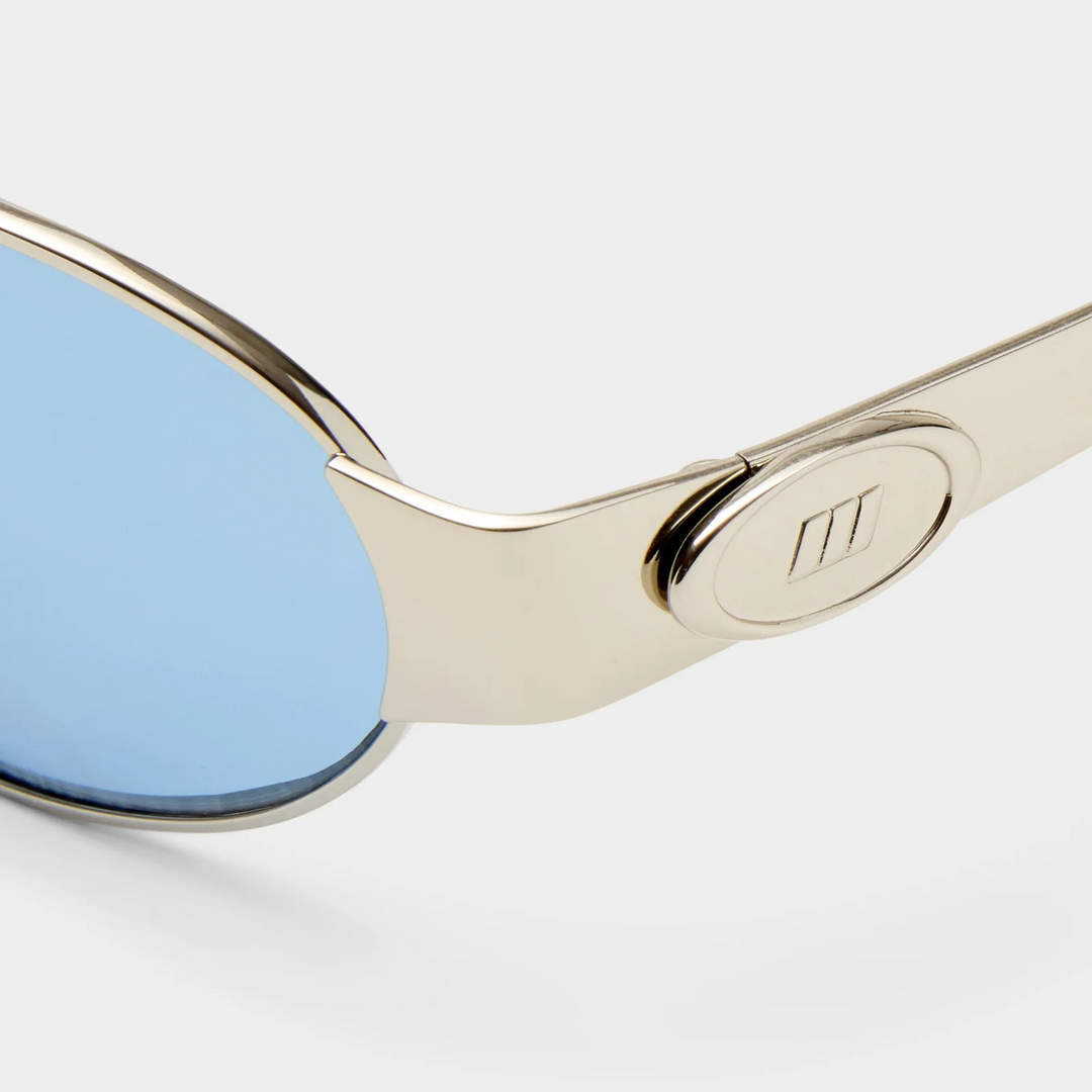 Le Specs Frostbite Uni-Sex Oval Sunglasses