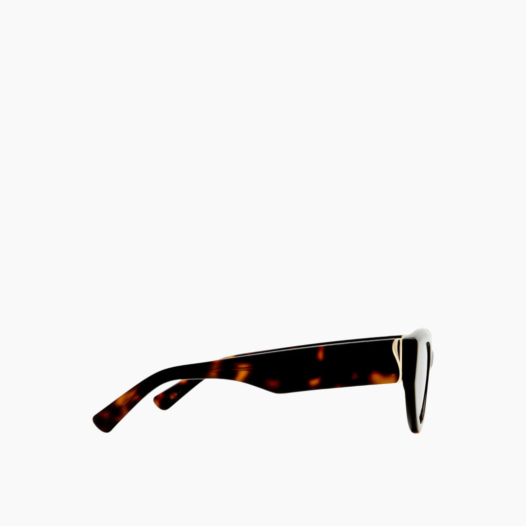 Luv Lou The Poppy Tort Female Cat-Eye Sunglasses