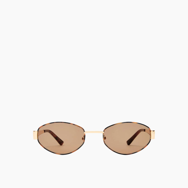 Luv Lou The Boston Tort Female Oval Sunglasses