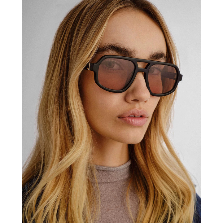 Luv Lou The Banks Female Aviator Sunglasses