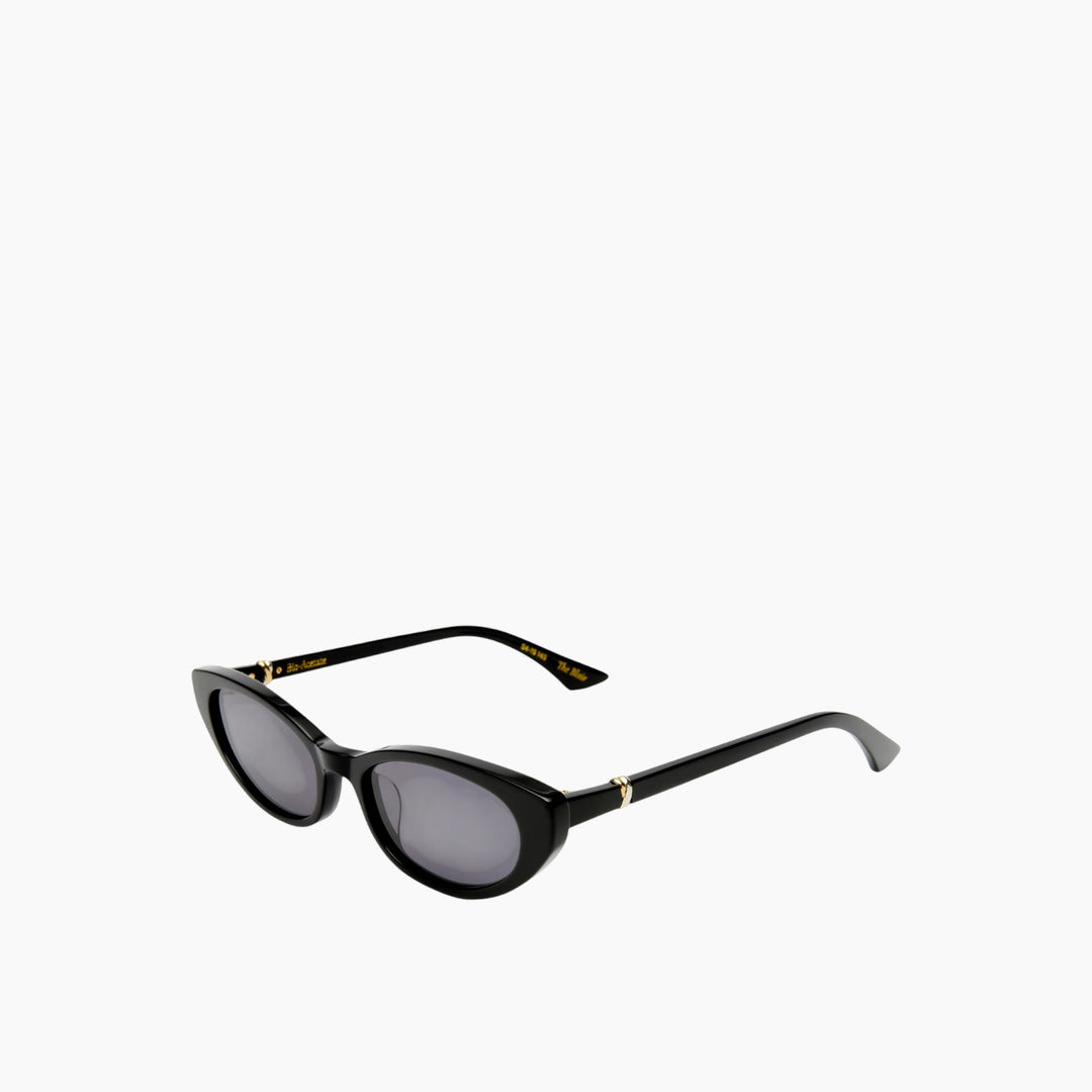 Luv Lou The Blair Black Female Cat-Eye Sunglasses - HUNA
