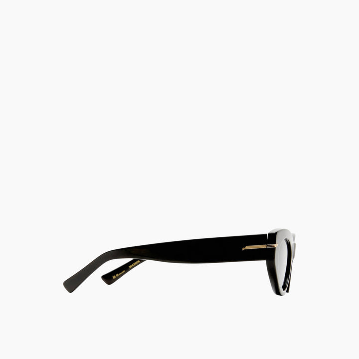 Luv Lou The Sofia Black Polarized Female Cat-Eye Sunglasses - HUNA