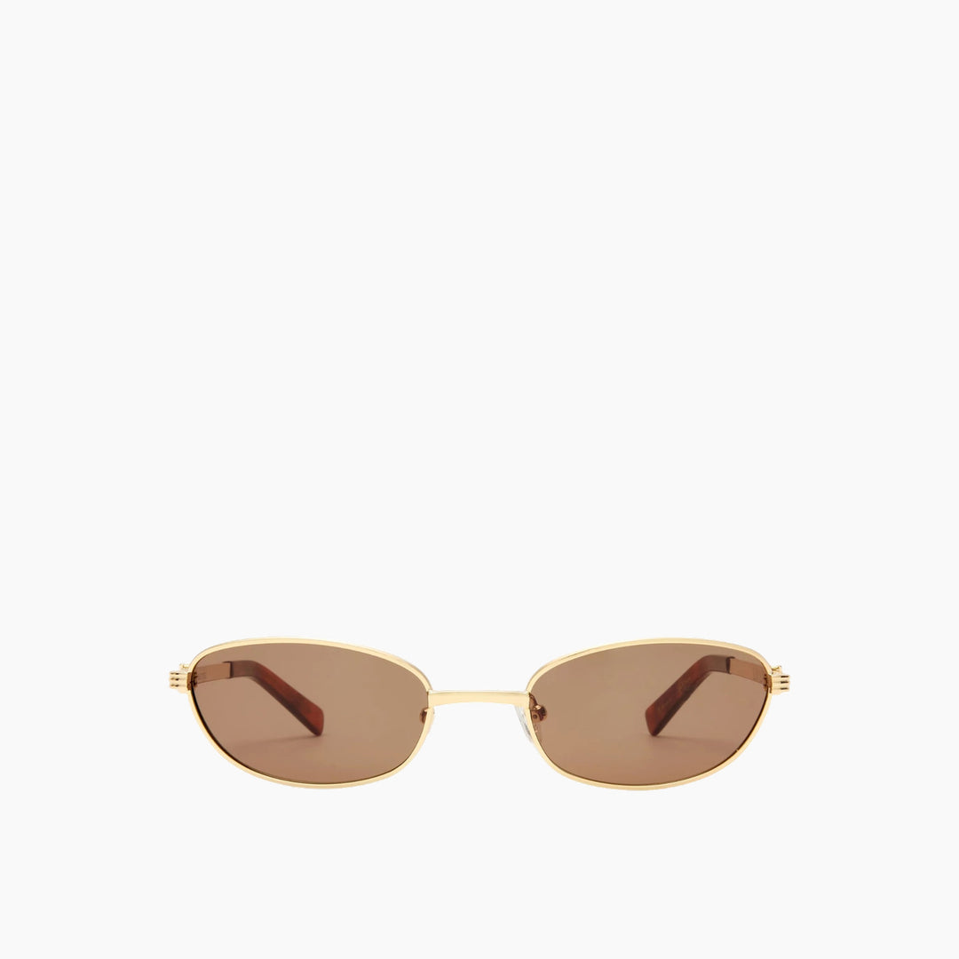 Luv Lou The Brooklyn Female Oval Sunglasses - HUNA