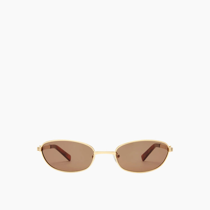 Luv Lou The Brooklyn Female Oval Sunglasses - HUNA