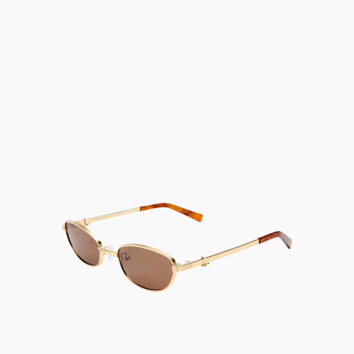 Luv Lou The Brooklyn Female Oval Sunglasses - HUNA