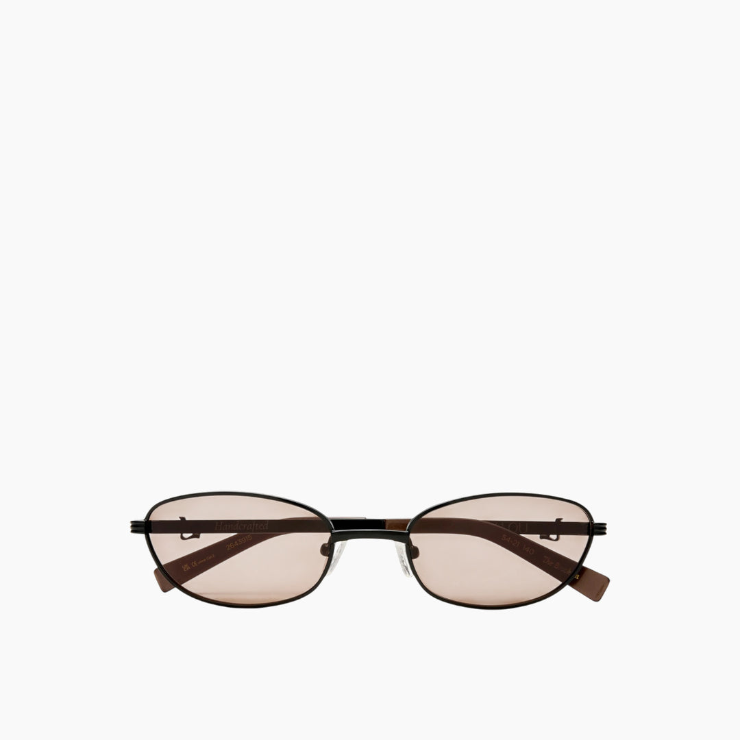 Luv Lou The Brooklyn Female Oval Sunglasses - HUNA