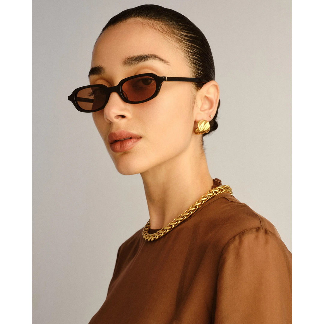 Luv Lou The Mimi Female Rectangle Sunglasses
