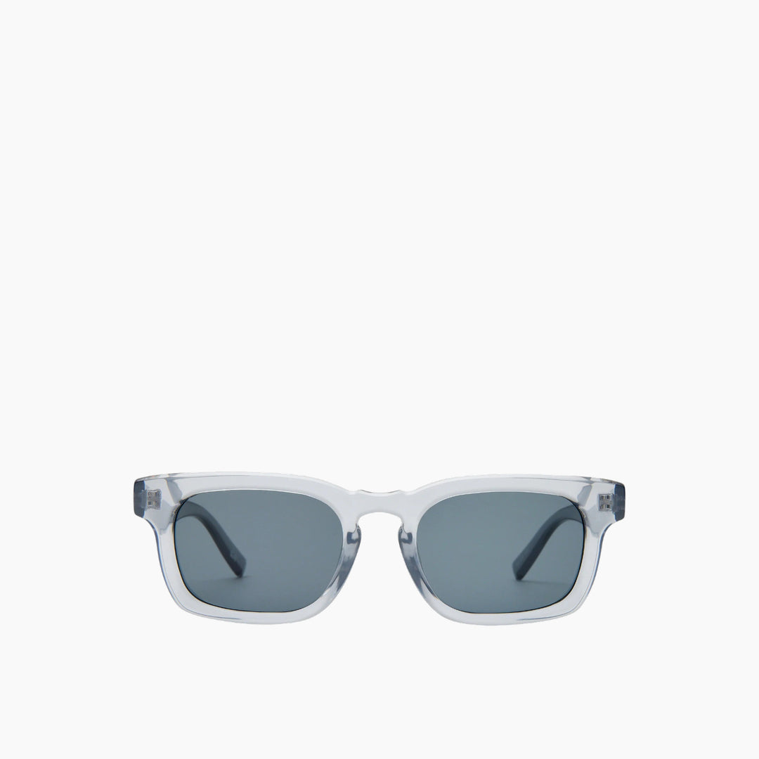 Le Specs Iceman Smoke Blue Uni-Sex Square Sunglasses - HUNA