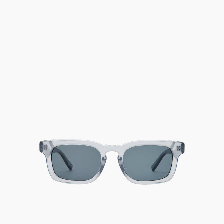 Le Specs Iceman Smoke Blue Uni-Sex Square Sunglasses - HUNA