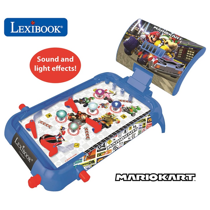 Lexibook Mario Kart Electronic Pinball With Lights and Sounds