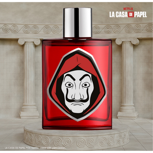 Air-Val La Casa De Papel EDT 100Ml + Shower Gel 150Ml + Tote Bag Gift Set For Kids
