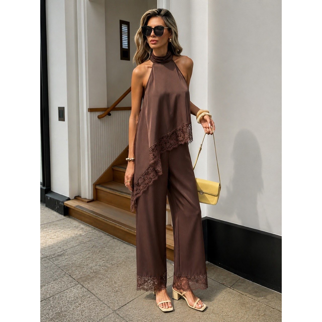 Lace Trim Co-Ord Set