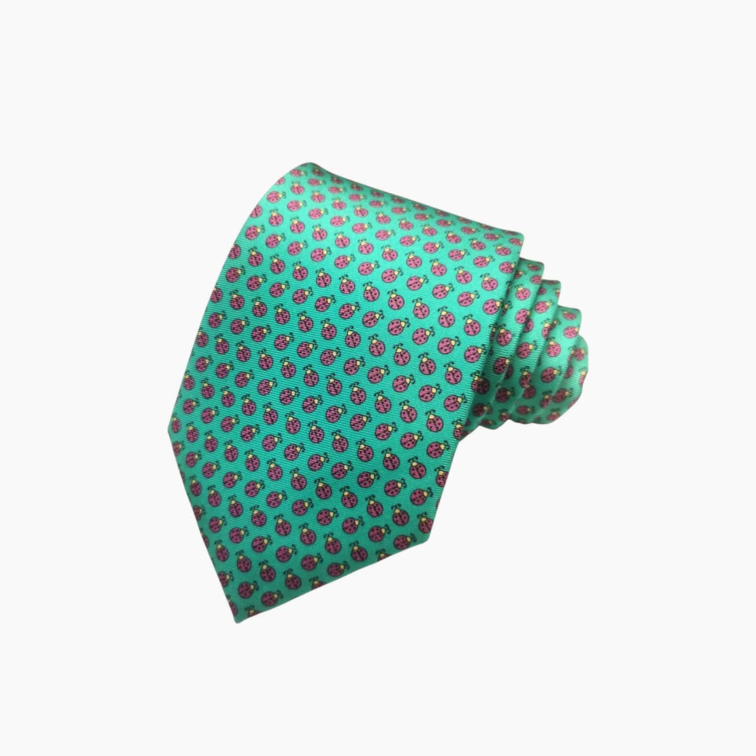 Leopardous Silk Tie