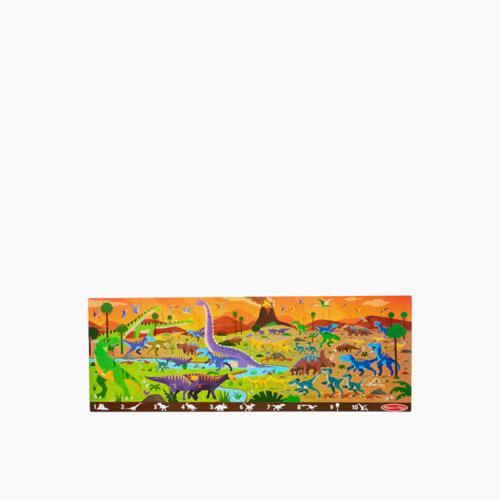 Melissa &amp; Doug Land of Dinosaurs Floor Puzzle (48 PC)