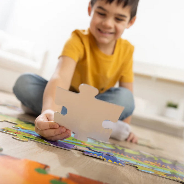 Melissa &amp; Doug Land of Dinosaurs Floor Puzzle (48 PC)