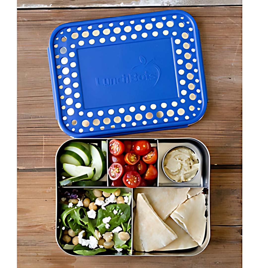 LunchBots Large Cinco Bento Box
