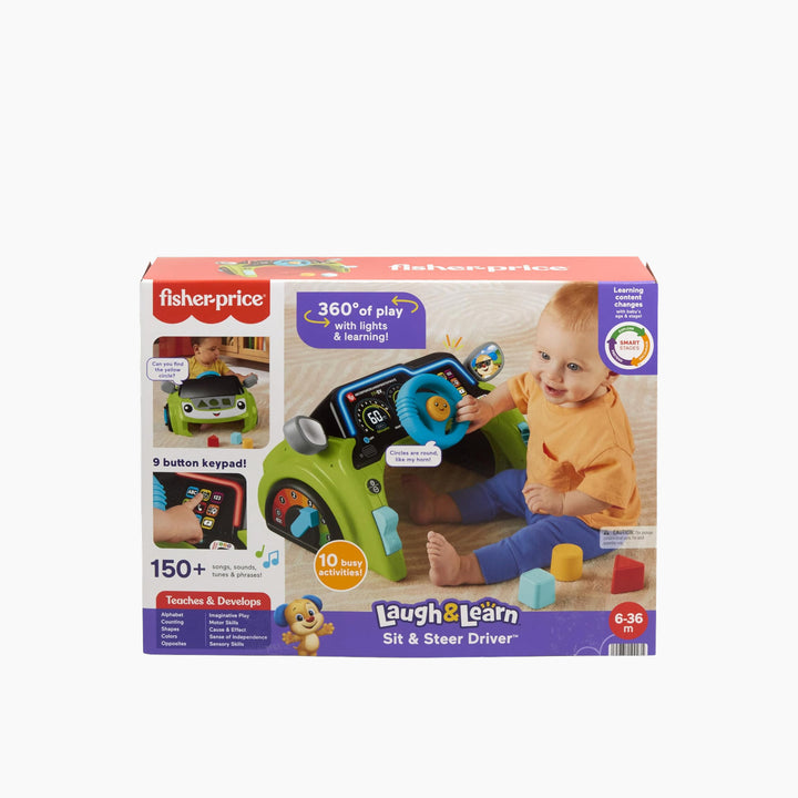 Fisher-Price Laugh and Learn Sit and Steer Driver