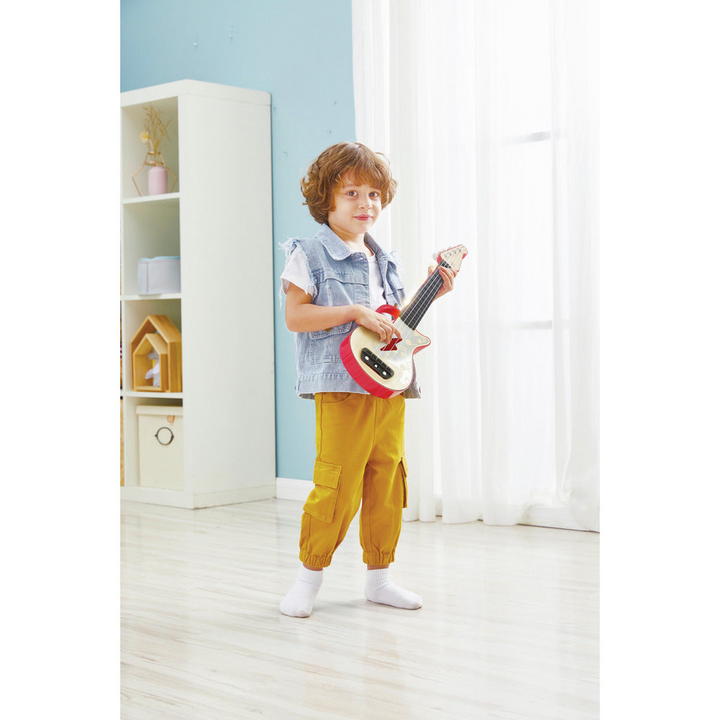 Hape Learn with Lights Ukulele - Red