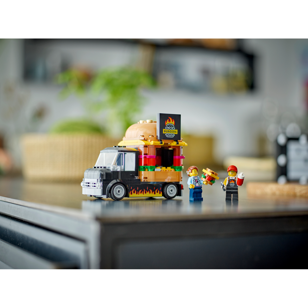 Lego City Hamburger Truck