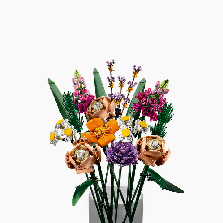 Lego Creator Expert Flower Bouquet, Artificial Flowers, Botanical Collection