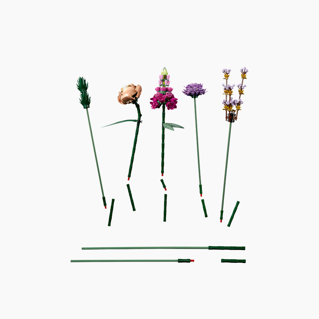 Lego Creator Expert Flower Bouquet, Artificial Flowers, Botanical Collection
