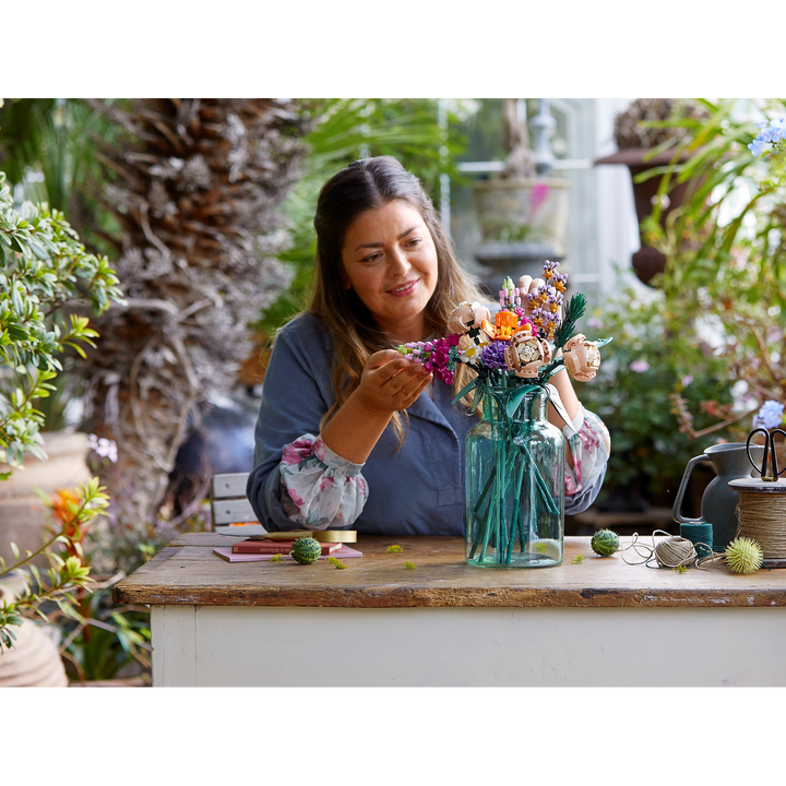 Lego Creator Expert Flower Bouquet, Artificial Flowers, Botanical Collection