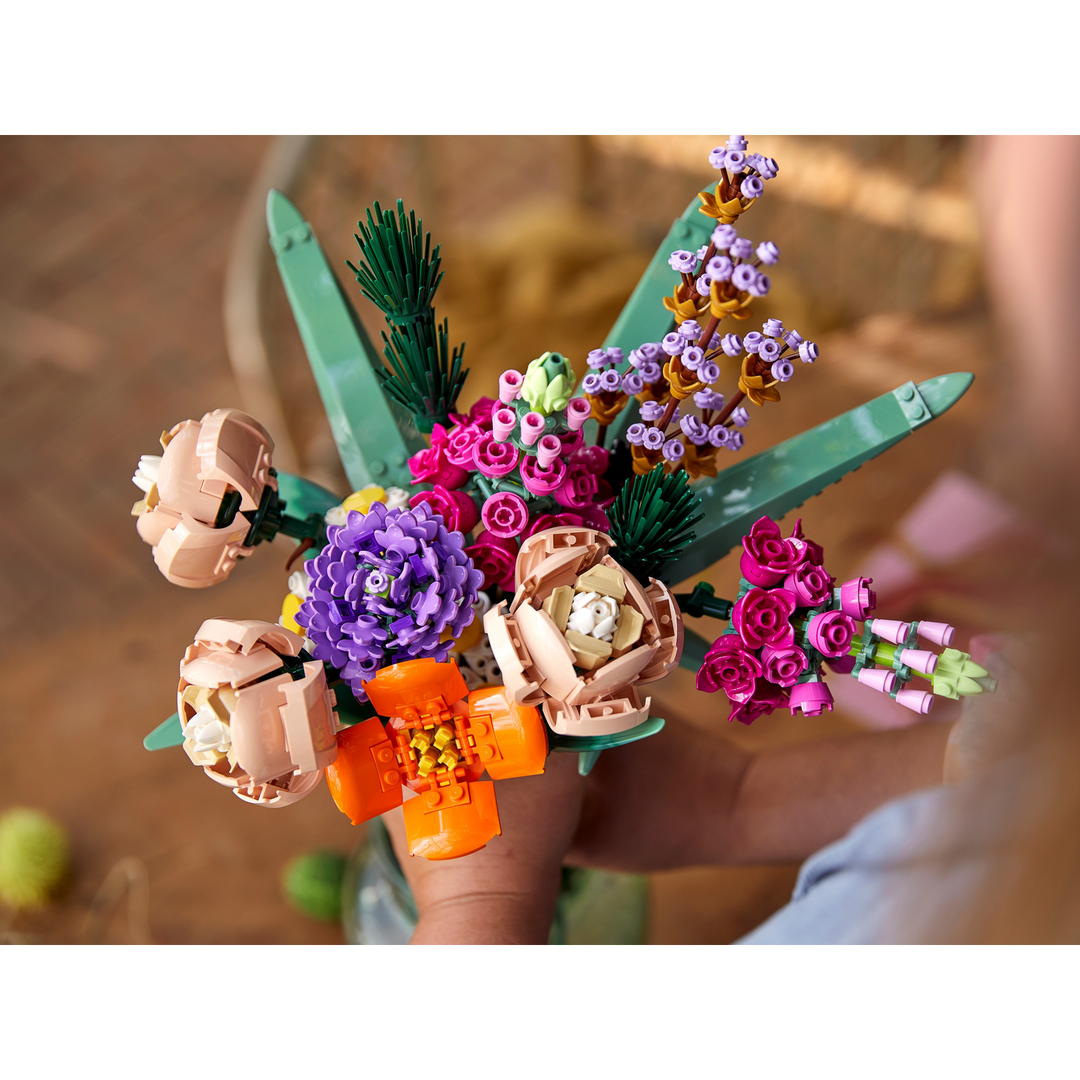 Lego Creator Expert Flower Bouquet, Artificial Flowers, Botanical Collection